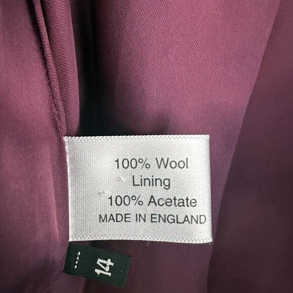 Kathrine Hooker British tweet wool coat - Picture 5 of 8